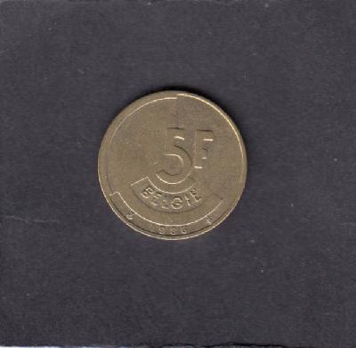 Beschrijving: 5 Franc  vl